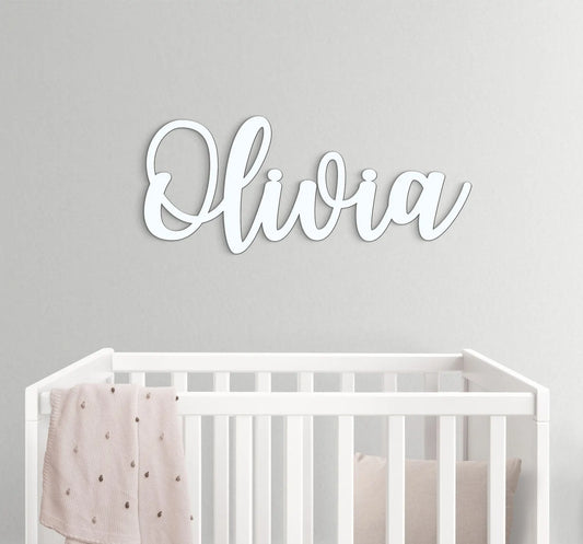 Custom Wood Name Sign